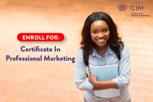 Certificate in professional marketing